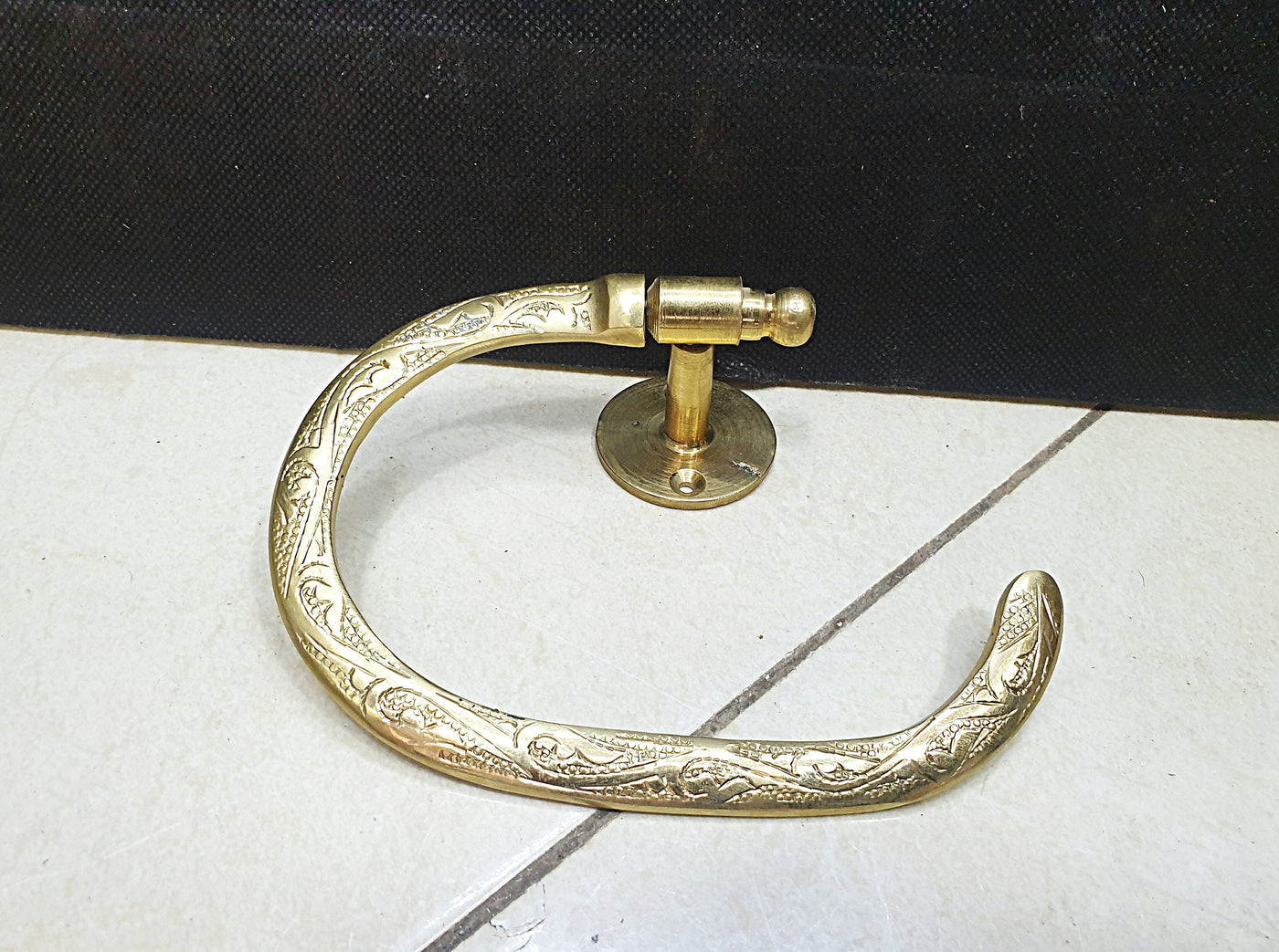 Brass Toilet Paper Holder  Handcraft