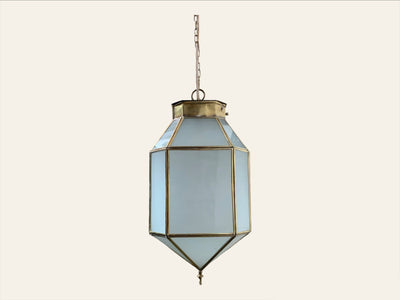 Handcrafted Moroccan Glass Pendant Light  Handcraft