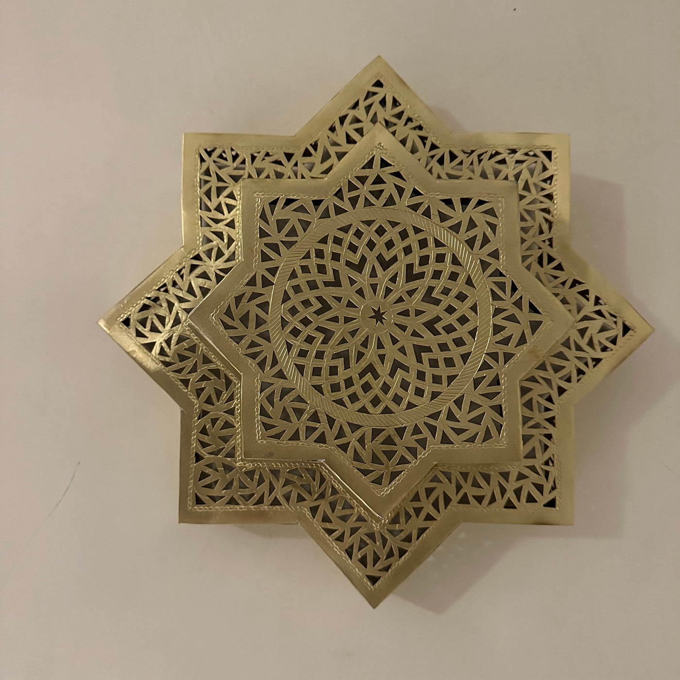 Moroccan Brass Sconce Lighting  Handcraft