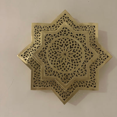 Moroccan Brass Sconce Lighting  Handcraft