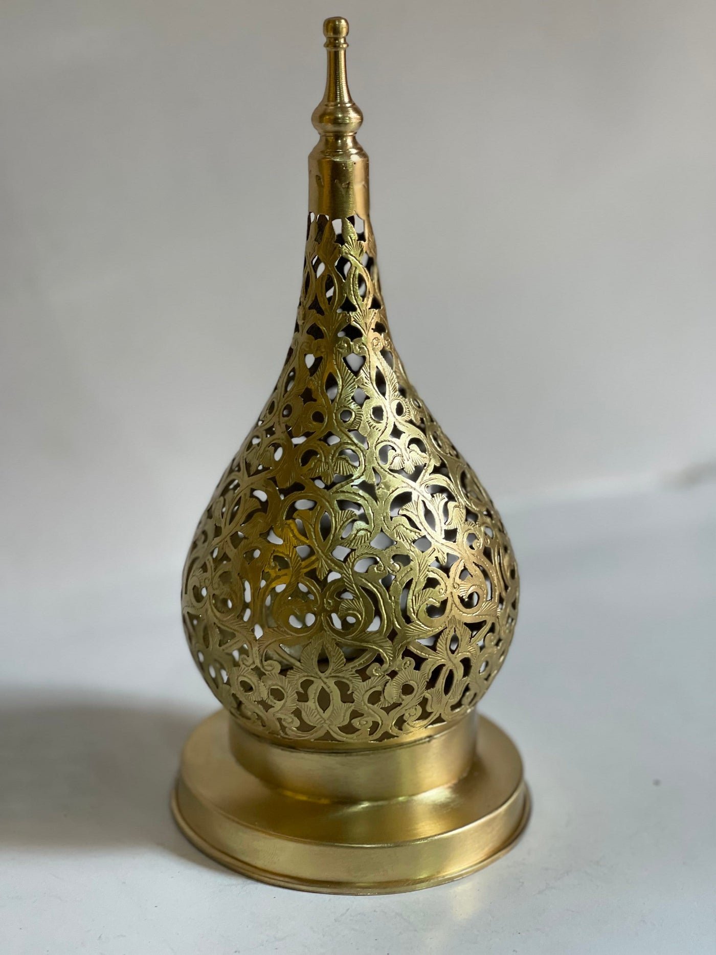 Handmade Moroccan Brass Candle Holder Lamp | Arabic Lantern  Handcraft