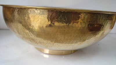 Custom Brass Bathroom Sink  Handcraft