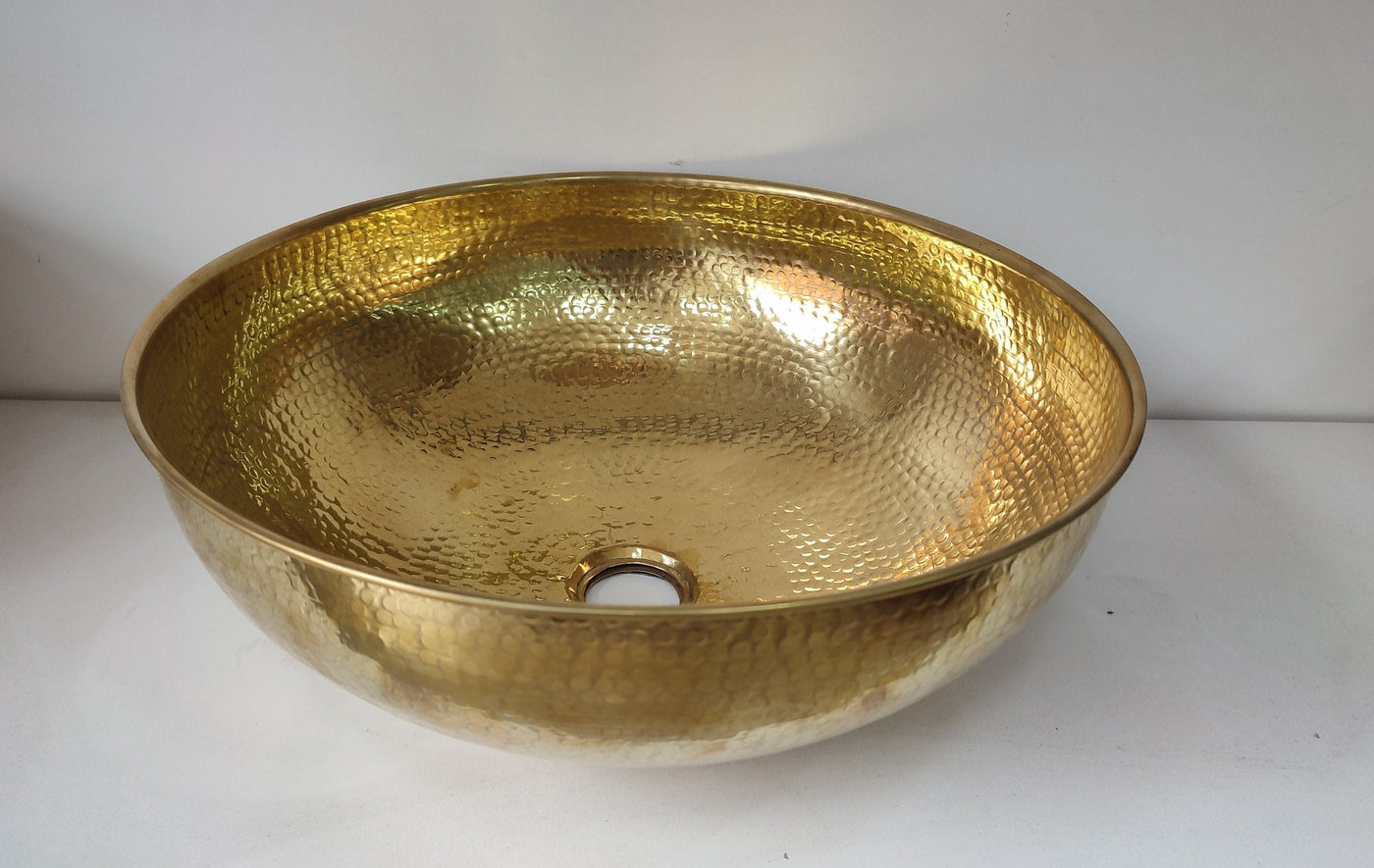 Custom Brass Bathroom Sink  Handcraft