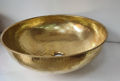 Custom Brass Bathroom Sink  Handcraft