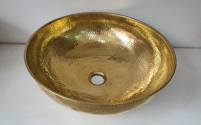 Custom Brass Bathroom Sink  Handcraft