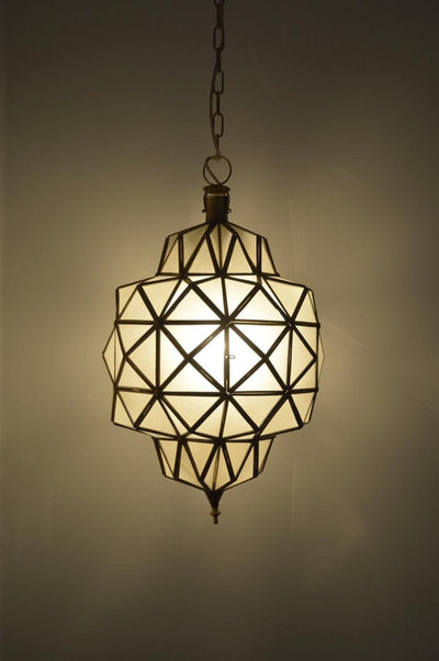 Glass pendant light  Handcraft