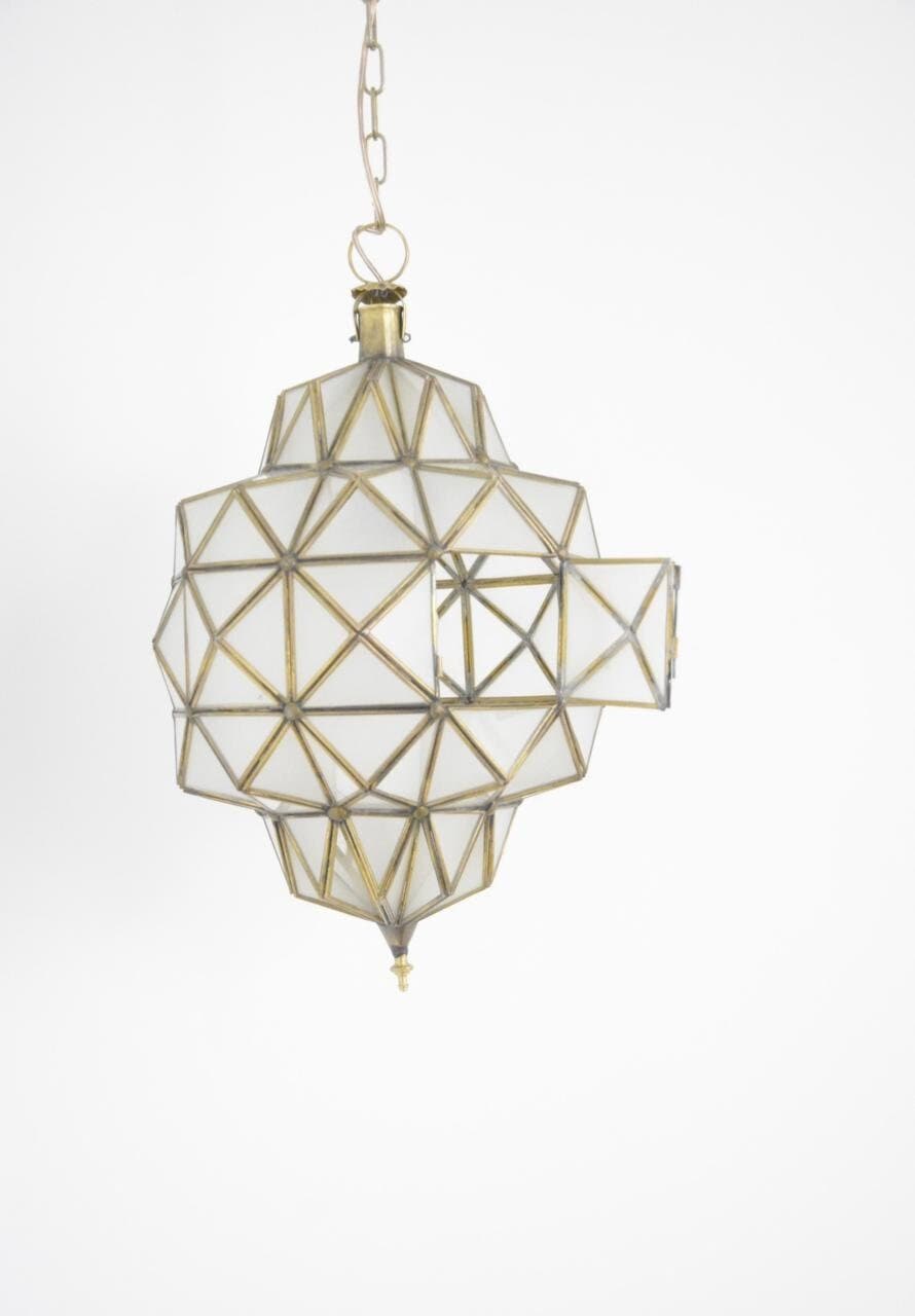 Glass pendant light  Handcraft