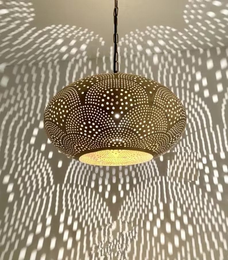 Moroccan Pendant Lamp  Handcraft