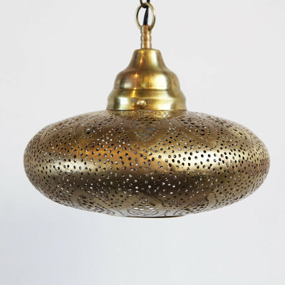 Moroccan Brass Ceiling Light  Handcraft