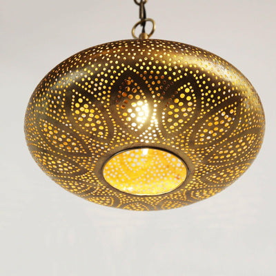 Moroccan Brass Ceiling Light  Handcraft