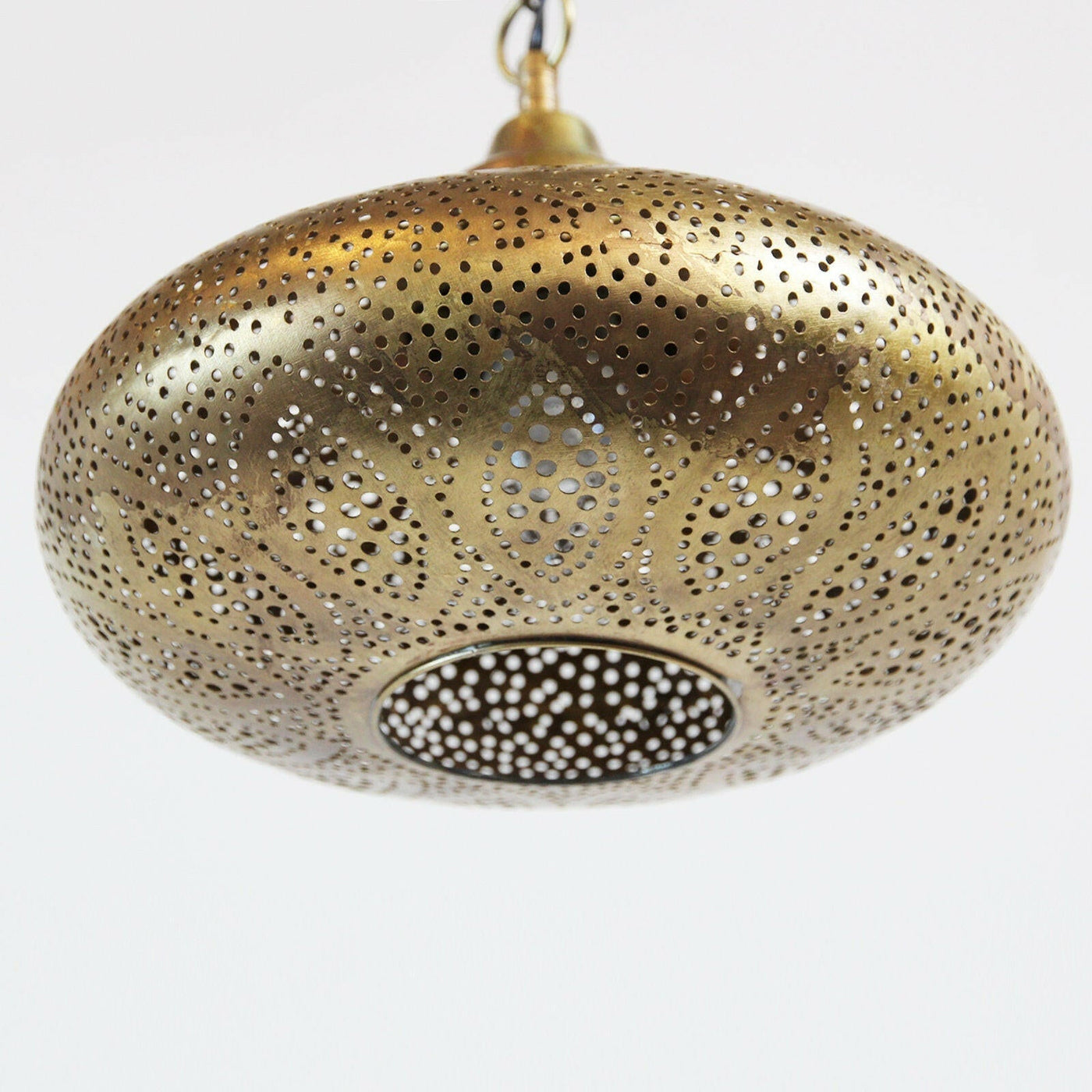 Moroccan Brass Ceiling Light  Handcraft