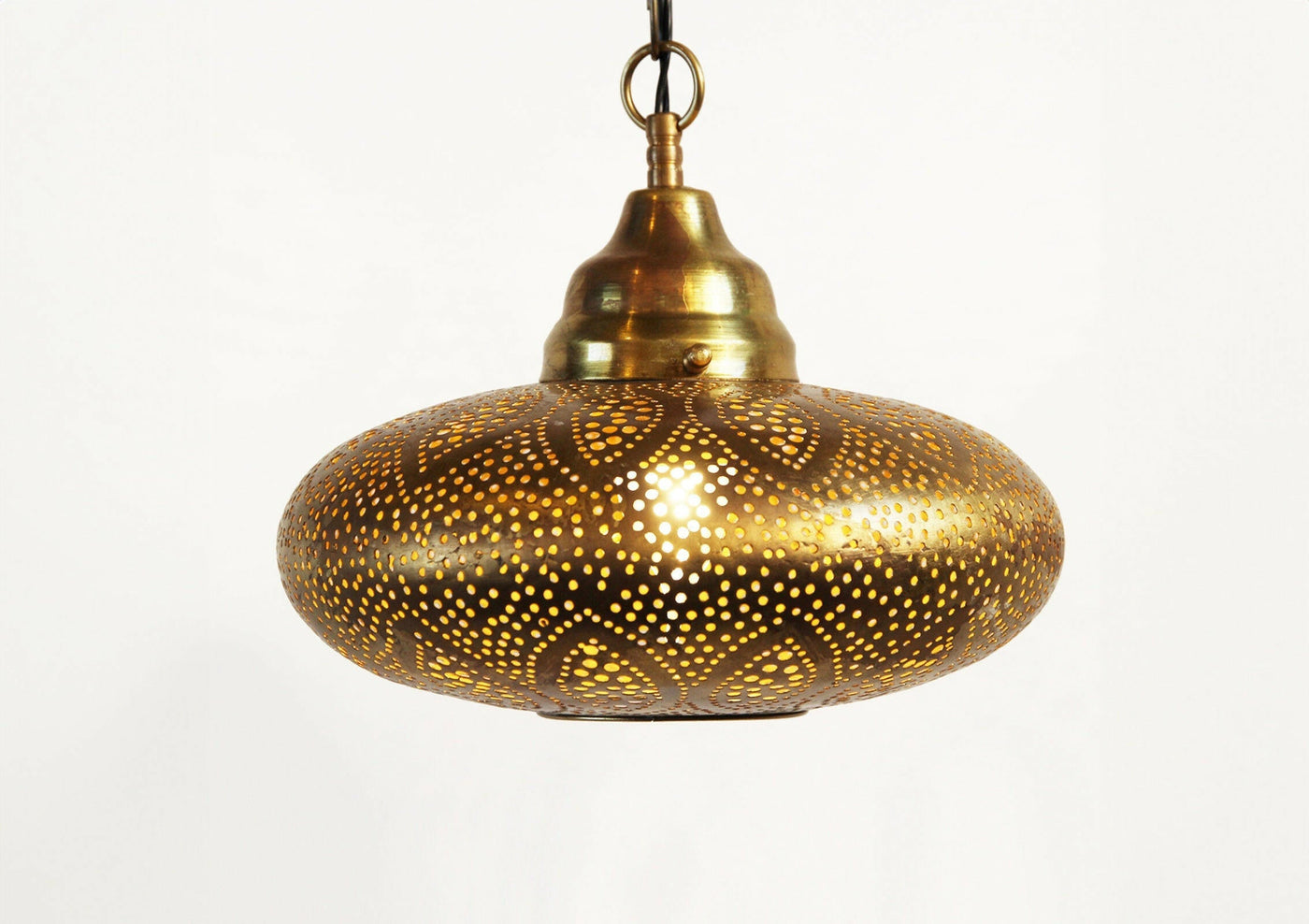 Moroccan Brass Ceiling Light  Handcraft