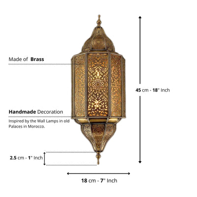 Handmade Moroccan Wall Sconce  Handcraft