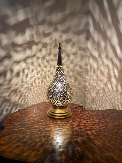 Moroccan brass Desk Lamp  Handcraft