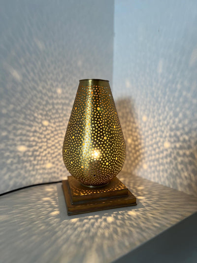 Handcrafted Moroccan Brass Floor Lamp – Unique Home Lighting Handcraft