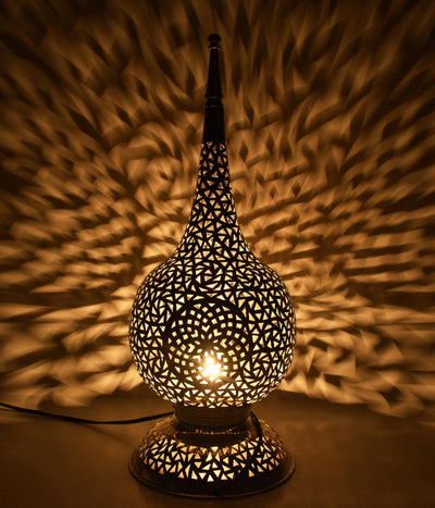 Handmade Brass Table Lamp  Handcraft